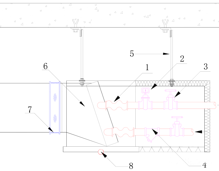 風機盤管安裝技術要求、示意圖與節(jié)點說明