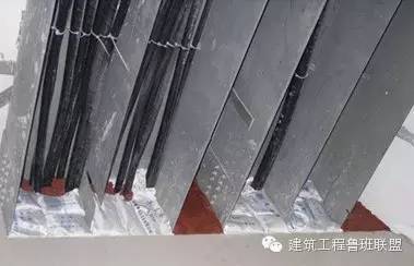橋架穿樓板防火封堵實例