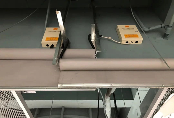 電動(dòng)擋煙垂壁安裝及聯(lián)動(dòng)測試